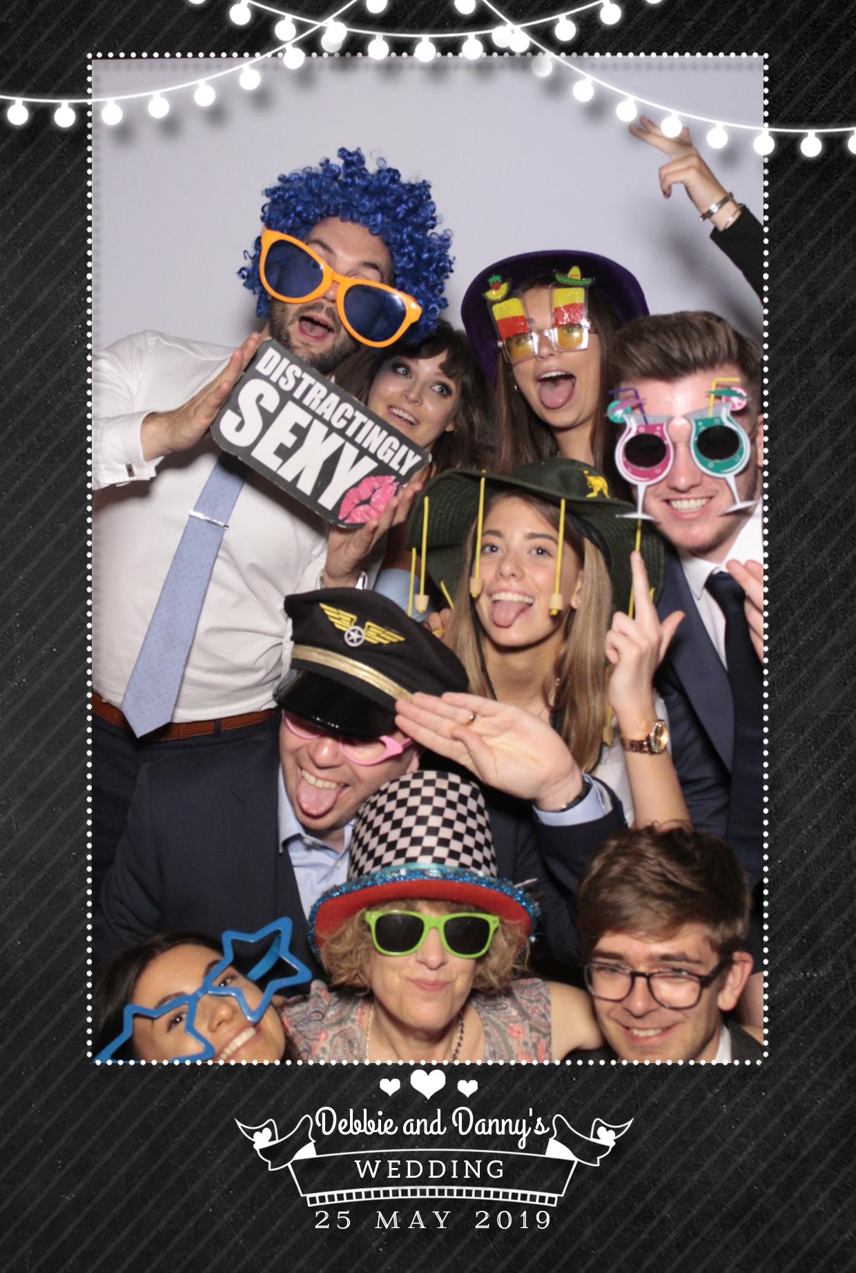 Debbie & Danny's Wedding | View more photos from the event at gallery.myphotoboothexperience.co.uk/u/MyPhotoBoothExperienceLtd/Debbie-Dannys-Wedding